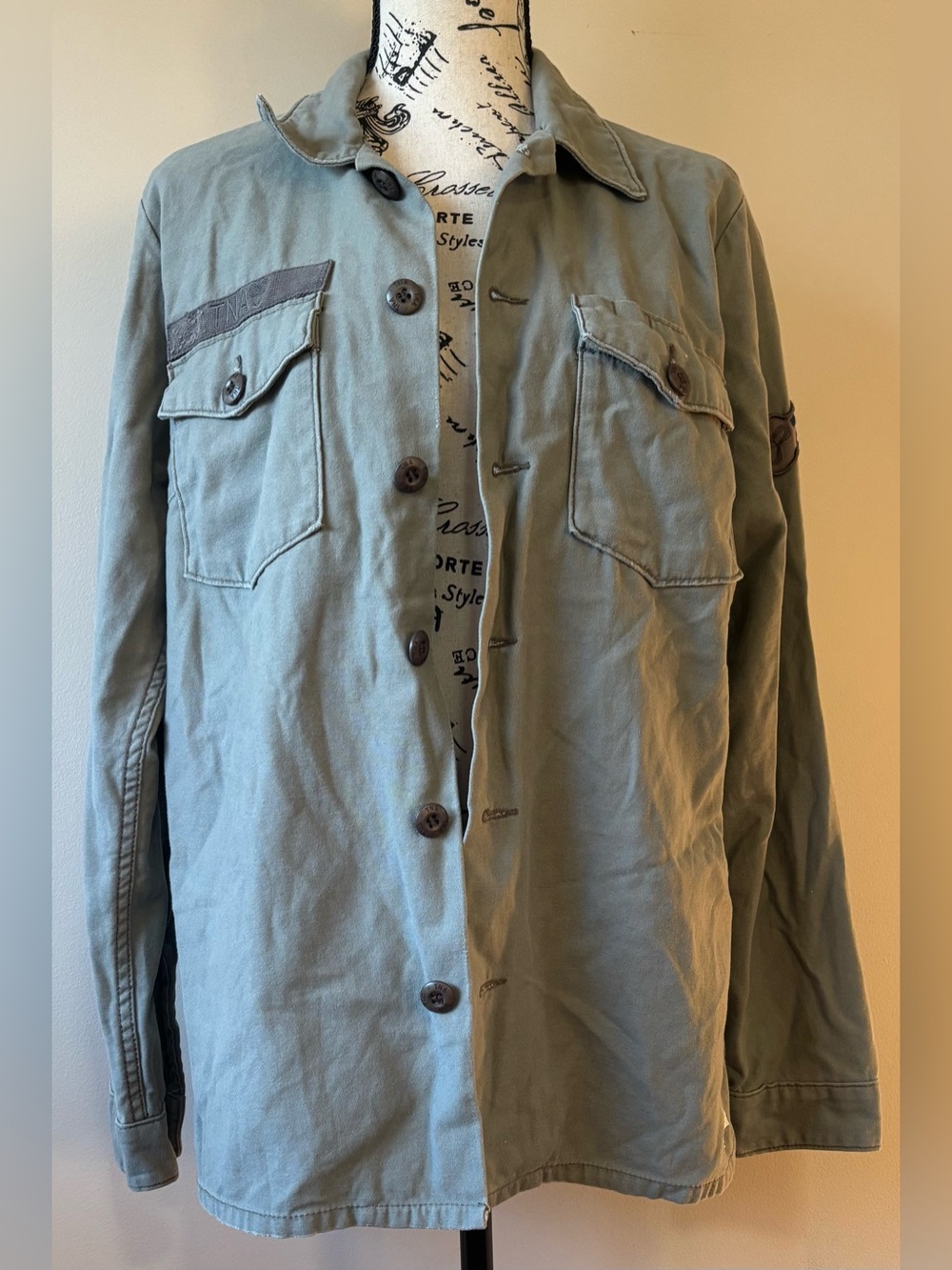 TNA by Aritzia size Lg. Military-Style Jacket